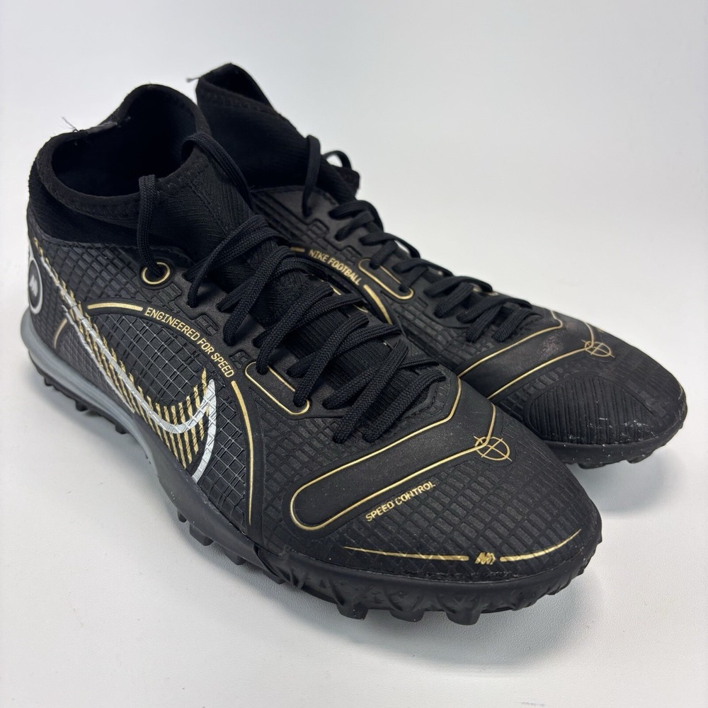 Nike Mercurial Superfly 8 Academy Turf Indoor Soccer Shoes‎  Size 5 DJ2878-007